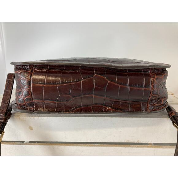 MICHAEL KORS EMBOSSED ANIMAL PRINT WOMENS CROSSBODY BAG - Picture 7 of 16